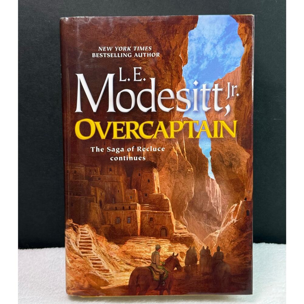 Overcaptain L.E. Modesitt Hardcover 1st Edition‎ 2024 Saga of Recluce Fantasy